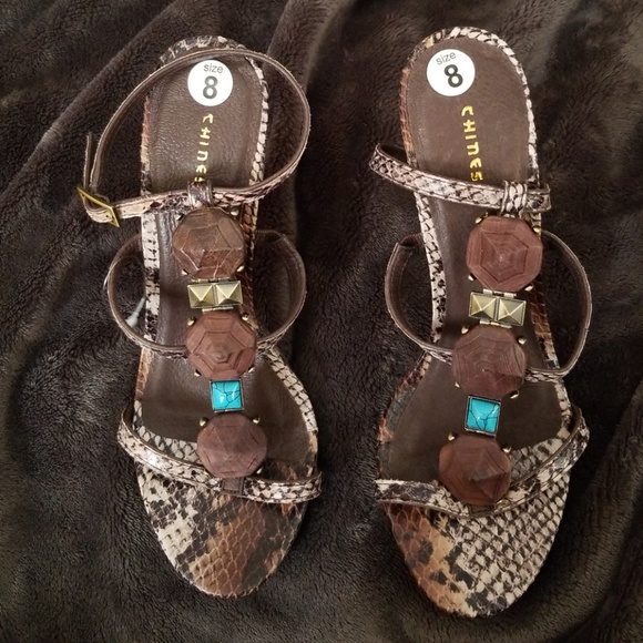 chinese laundry snakeskin